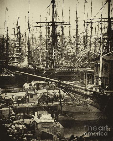 Ships Docked In New York City Late 1800s Description From Pinterest