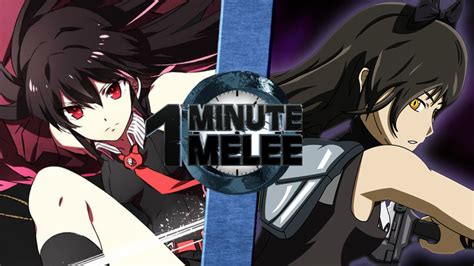 image akame vs blake one minute melee png death battle wiki fandom powered by wikia