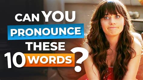 90 Of English Learners Cant Pronounce These Words Correctly Most Mispronounced Words In