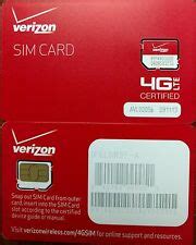 4.5 из 5 звездоч., исходя из 264 оценки(ок) товара(264). Verizon 4G SIM Cards for Sale - eBay