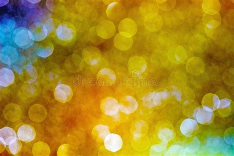 Abstract Sparkling Multi Colour Blur Background Stock Photo Image Of