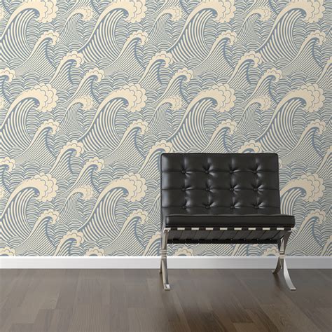 Waves Of Chic Removable Wallpaper 2w X 4h Walls Need Love Touch