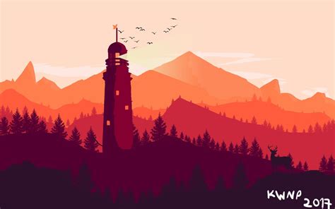 Firewatch Wallpaperskynatural Landscapelandmarkmountainmountain