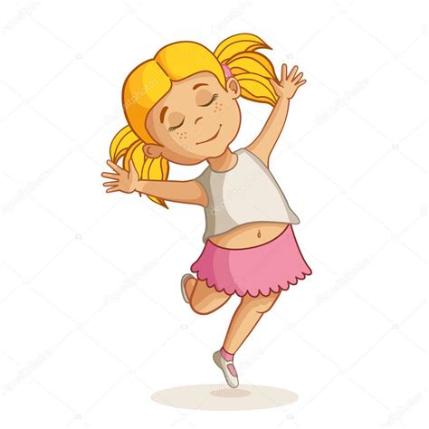 Niña Bailando Stock Vector By ©sgursozlu 122153768