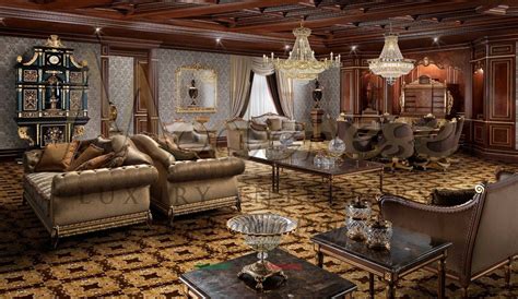 Classic Luxury Living Room Furniture Italian Artisanal Handmade Furniture High End Italian