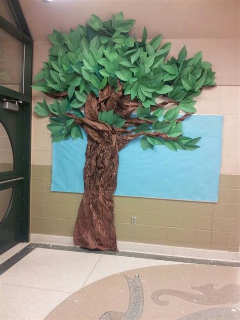 A Tree I Made Out Of Paper I Needed A Ladder To Make It I Love The