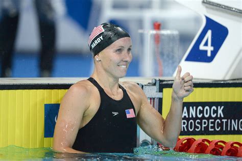 Video Interview Jessica Hardy Happy To Win First 100 Breast Gold In Career Swimming World News