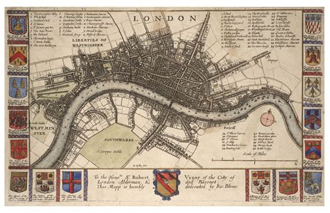 17th Century London Vivid Maps