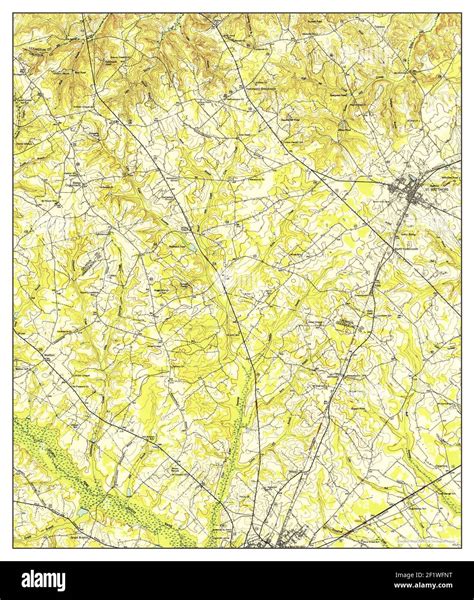 St Matthews South Carolina Map 1946 162500 United States Of