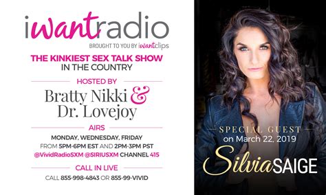 Comic And Adult Film Actress Silvia Sage To Join Bratty Nikki And Dr