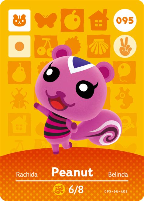 My favorite peanut is so cute, i'm happy when she is my neighbour owo. Take a look at 25 of the Series 1 Animal Crossing amiibo ...