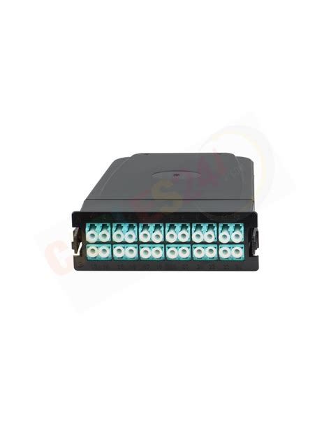 Mpomtp Cassette Om4 Type C 2 X Mpo To 12 X Lc Duplex For Slidable Panel