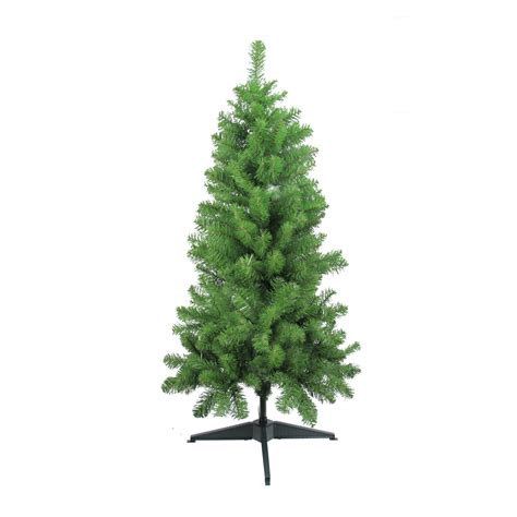 4 Medium Traditional Noble Fir Artificial Christmas Tree Unlit