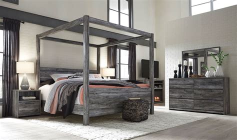 Brand name mattresses & bedroom furniture for less. Baystorm Canopy Bedroom Set Signature Design | Furniture Cart