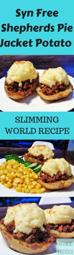 «slow cooker shepherds pie no sunday dinner today so making the most of a little spare time and…» Syn Free Shepherds Pie Jacket Potato - Basement Bakehouse ...