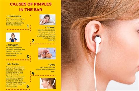 amazing ways to get rid of pimple inside ear