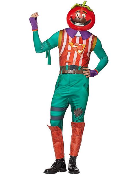 Tomatohead Full Costume Accessory Deluxe Fortnite By Spirit Halloween