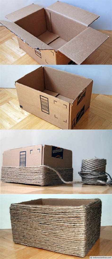 Cara Membuat Kotak Tabungan Dari Kardus Delinewstv