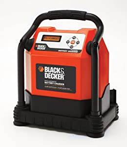 Resultantly, you should remove it immediately and stop trying to charge it. Amazon.com: Black & Decker BC40EWB 40 Amp High Frequency ...