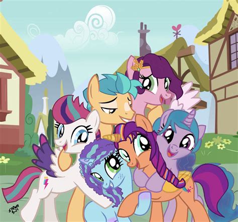 Mlp G5 1st Anniversary by SarahTheFox97 on DeviantArt