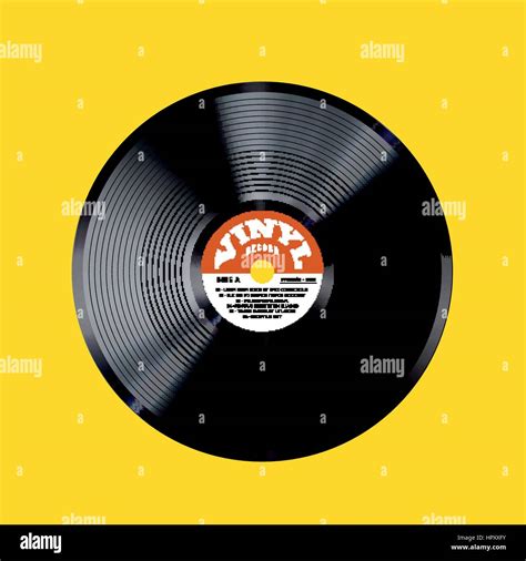 Vinyl Record Vector Illustration Stock Vector Image And Art Alamy