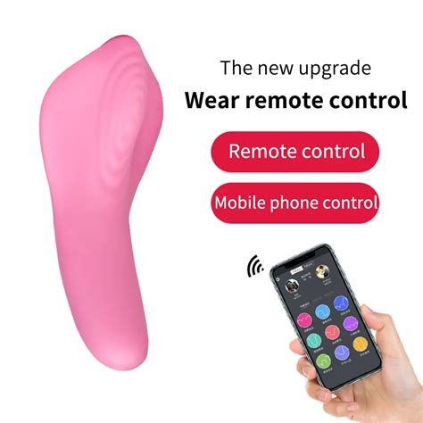 Wearable Butterfly Vibrator With Bluetooth App Remote Control Invisible Panties Vibrator For