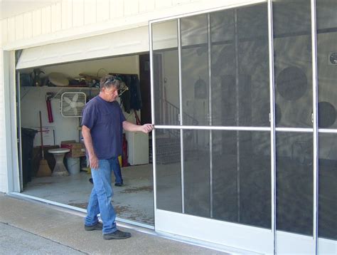 Diy Garage Door Screen Panels Modifications