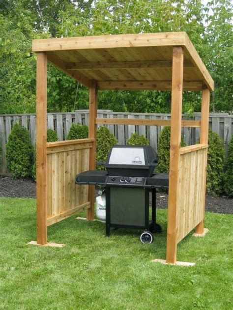 Mastercanopy grill gazebo 8 x 5 double tiered outdoor bbq gazebo canopy with led light (khaki). Build your own backyard grill gazebo | DIY, Grill Gazebo