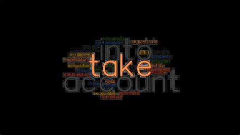 Take Into Account Synonyms And Related Words What Is Another Word For