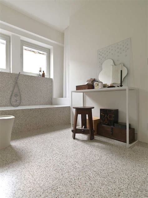 'we never shy away from color in a compact bathroom as it brings wonderful depth into a small space,' says director neil harrold. Welcome to Artistic Tile | Terrazzo flooring, Terrazzo ...