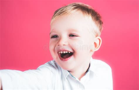 Cute Boy Isolated Portrait Of A Smiling Boy Funny Little Boy 4 5