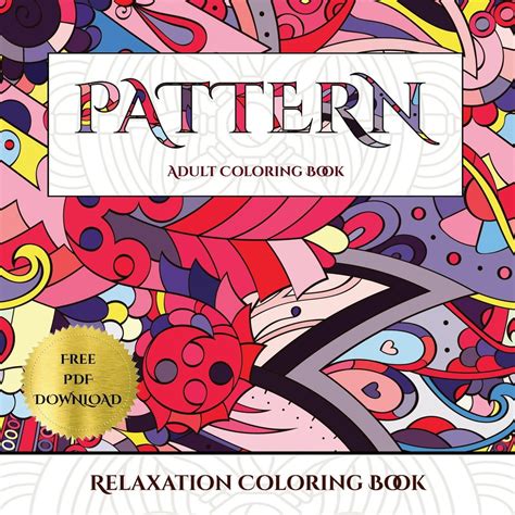 relaxation coloring book pattern advanced coloring colouring books for adults with 30