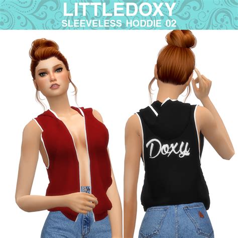 Littledoxy Sexy Shirt And Leather Harness Downloads The Sims 4