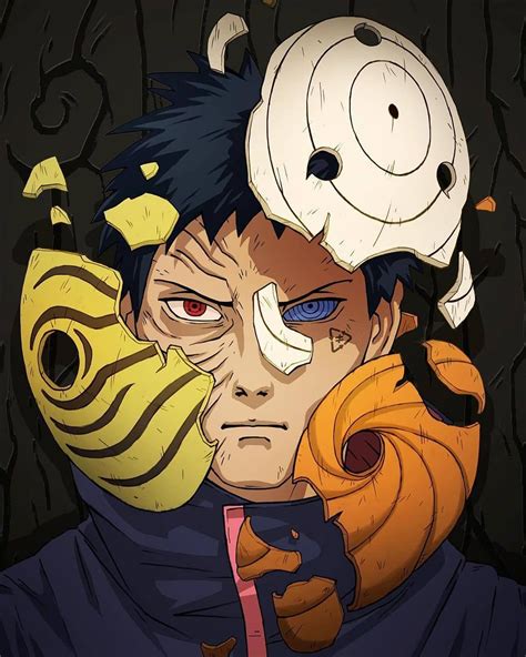 Obito Uchiha The Mysterious Masked Anime Character