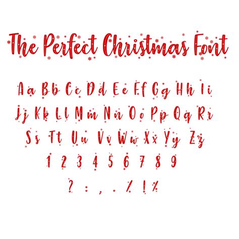 The Perfect Christmas Font Svg Xmas Font Christmas Font Svg Welcome