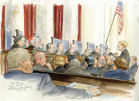 After 45 Years Scotus Sketch Artist Art Lien Sets Down His Pencils And