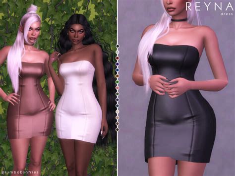 Reyna Dress By Plumbobs N Fries At Tsr Sims 4 Updates