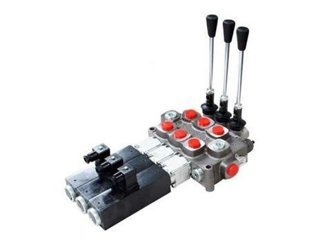 Galtech Q75 Hydraulic Oil Flow Control Valve With 3 Electrically