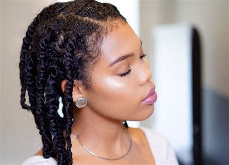 Black Natural Hairstyles Two Strand Twist Hairstyle Guides