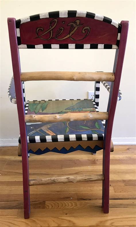 The dining table is where you will share food, conversations and laughter, particularly during holidays. Wonderful Sticks Hand-Carved Painted Dining Game Table Set ...