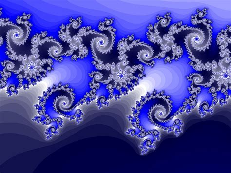 Blue Fractal Pattern Fractal Patterns Fractals Fractal Art