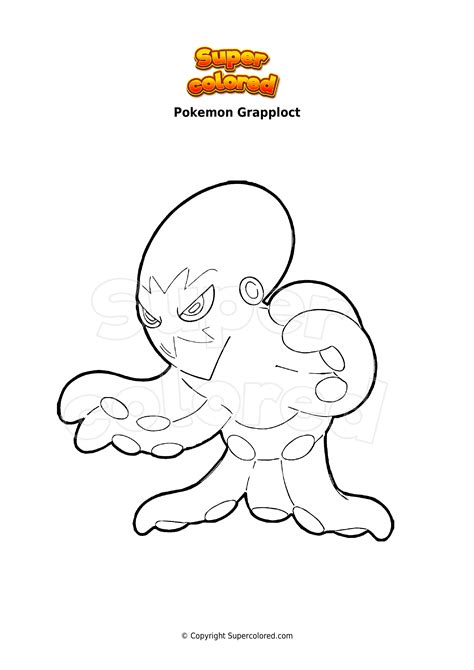 Grapploct Coloring Page Coloring Pages