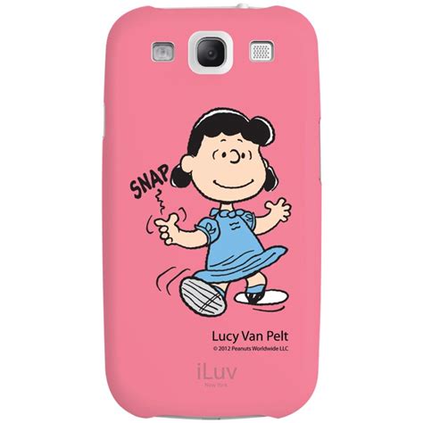Samsung Galaxy S3 Iluv I9300 Peanuts Lucy Snap Cell Phone Case Cover