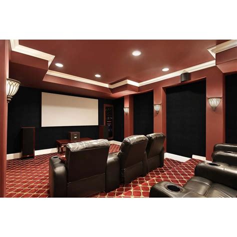 Foss QuietWall 108 sq. ft. Ivory Acoustical Noise Control Textile Wall