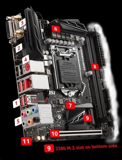 Overview B360i Gaming Pro Ac Msi Global The Leading Brand In High