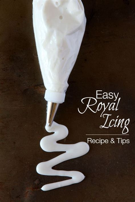 The icing can be tinted with color gel and thinned with water if you want a thinner consistency. My easy royal icing recipe is perfect for cookies, treats ...