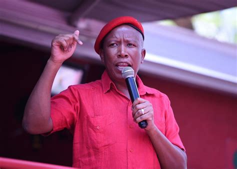 Julius sello malema is the head of the eff (economic freedom fighters) he is a red shirt red beret hard core marxist demanding that the land should be given back to black south africans. The End of Julius Malema as EFF Leader Mooted by Party ...