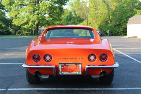 1969 Corvette Monaco Orange 350350hp T Top For Sale In Cincinnati