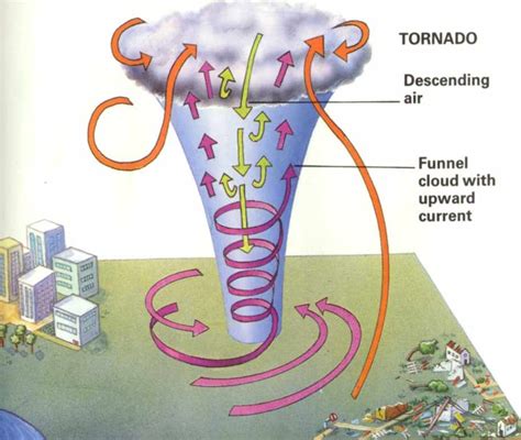 Diagram Of Tornado Grade5scienceweather