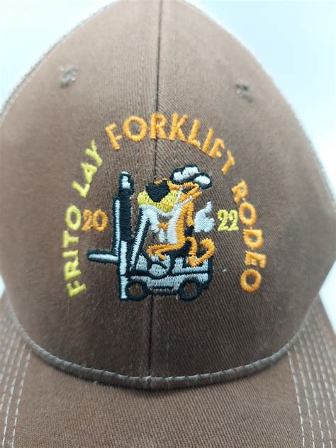 Rare Frito Lay Forklift Rodeo 2022 Hat Strapback Adju… - Gem